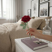 Crochet Raffia Rose Flower - view 12