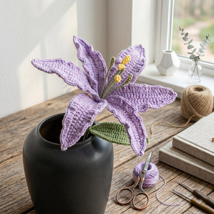 Crochet Lily Flower - view 1