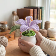 Crochet Lily Flower Pot - view 5