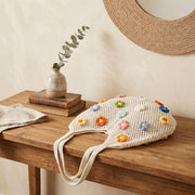 Flower Knitted Shoulder Bag - view 2