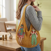 Knitted Mesh Shoulder Bag - view 2