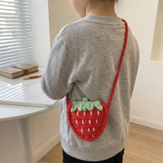 Strawberry Crochet Crossbody Bag - view 5
