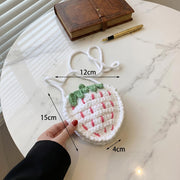 Strawberry Crochet Crossbody Bag - view 7