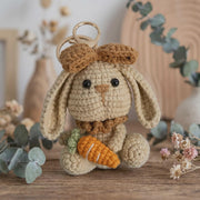 Crochet Rabbit Keychain - view 2