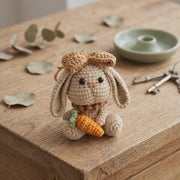 Crochet Rabbit Keychain - view 3