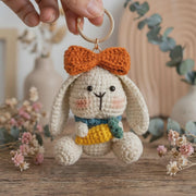 Crochet Rabbit Keychain - view 4