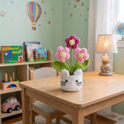 Animal Crochet Flower Decor - view 8