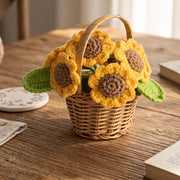 Crochet Flower Pot Decor - view 1