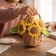 Crochet Flower Pot Decor - view 3