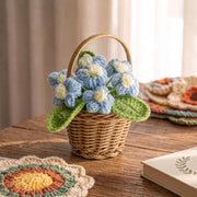 Crochet Flower Pot Decor - view 10