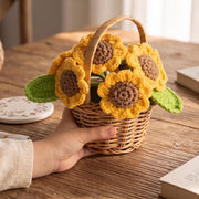 Crochet Flower Pot Decor - view 12