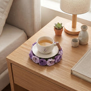 Crochet Rose Bouquet Coaster Set - view 3