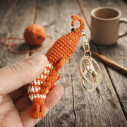 Crochet Shrimp Keychain - view 5