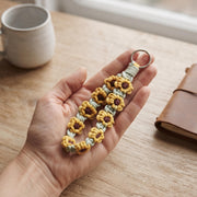 Boho Macrame Wristlet Keychain - view 1