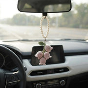 Crochet Flower Keychain - view 2