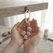 Crochet Flower Keychain - view 4