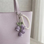 Crochet Flower Keychain - view 5