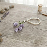 Crochet Flower Keychain - view 7